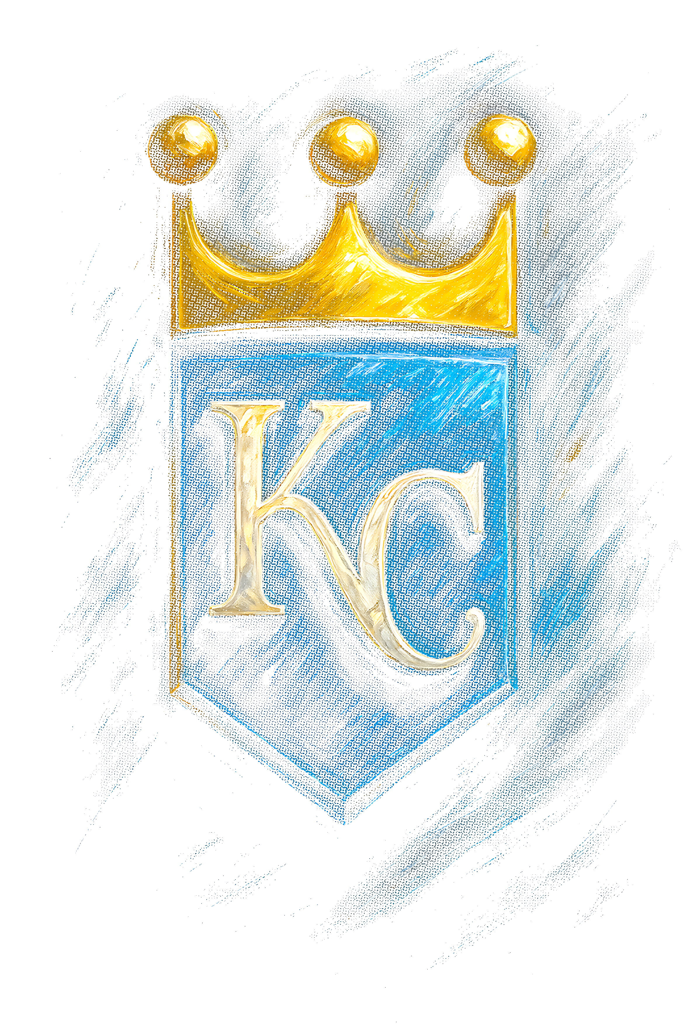 KC Halftone (black backround)