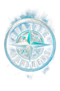 Seattle Mariners Halftone (black backround)