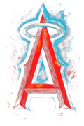 Angels Halftone (black backround)