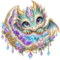 Baby Moon Dragon