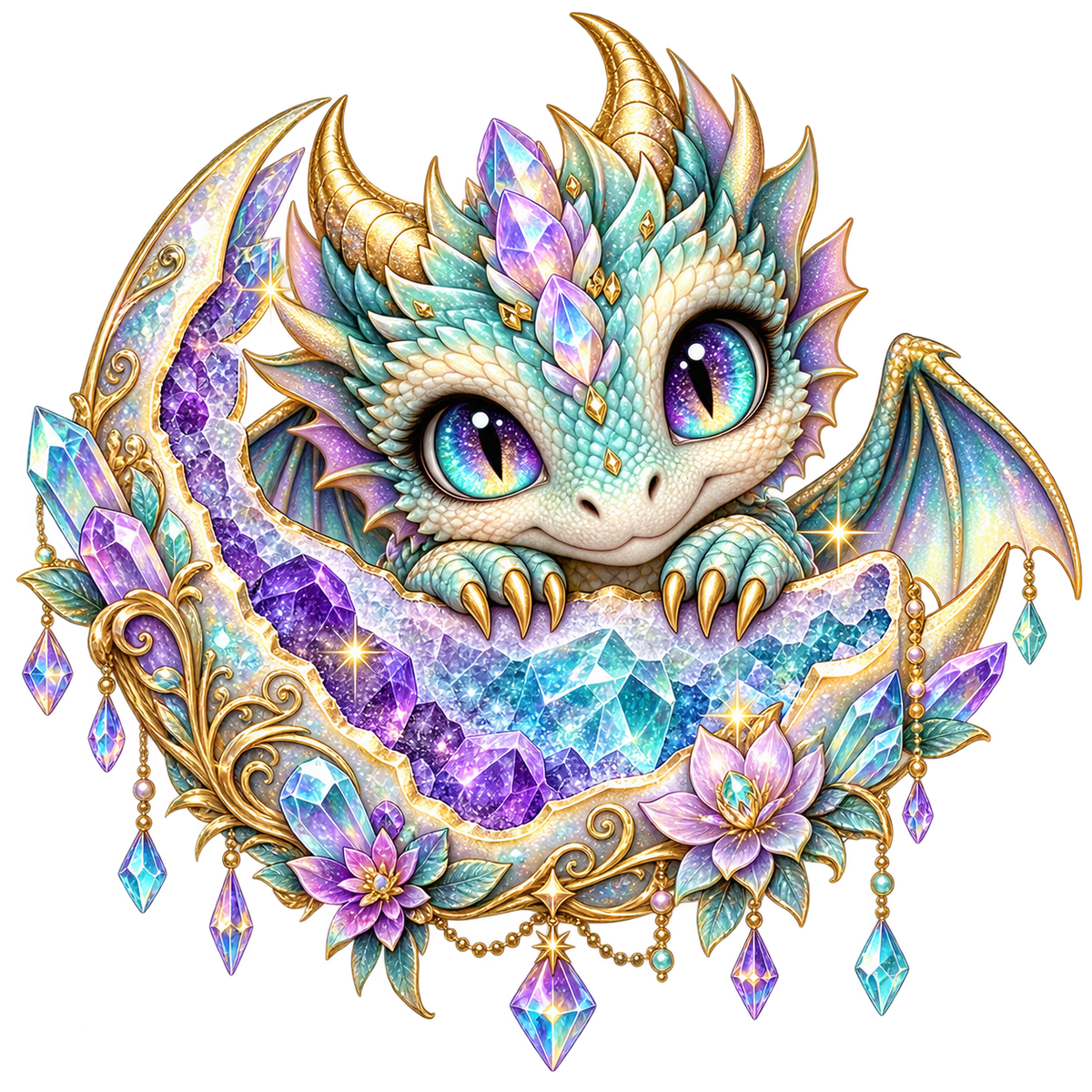 Baby Moon Dragon