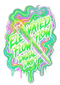 Cannabis 110 Halftone transfer