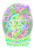 Cannabis 122 Halftone transfer