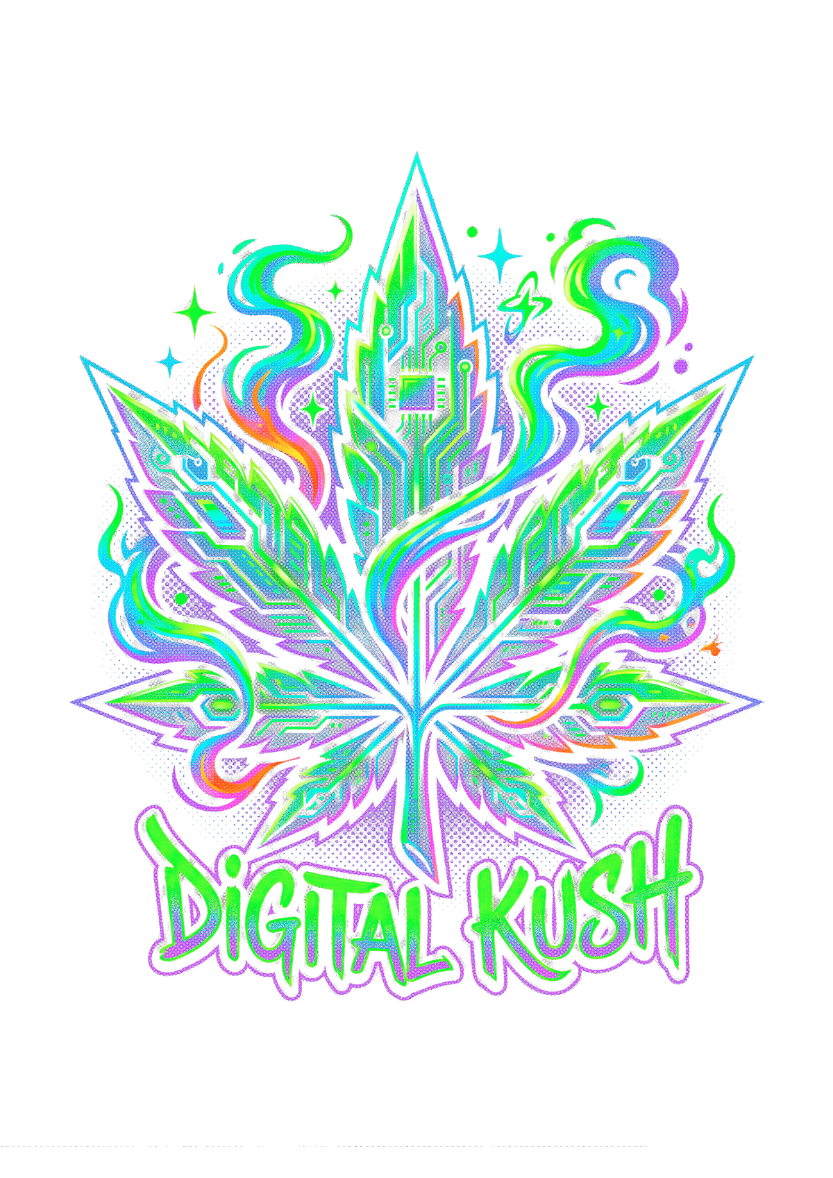 Cannabis 017 shown on a black background