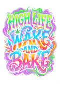 Cannabis 001 Halftone transfer
