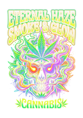 Cannabis 023 Halftone transfer