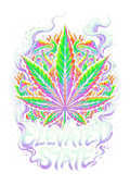 Cannabis 026 Halftone transfer