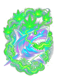Cannabis 002 Halftone transfer