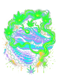 Cannabis 035 Halftone transfer