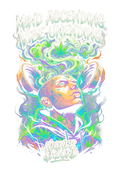 Cannabis 040 Halftone transfer
