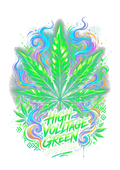 Cannabis 044 Halftone transfer