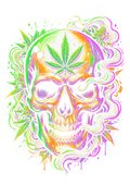 Cannabis 049 Halftone transfer