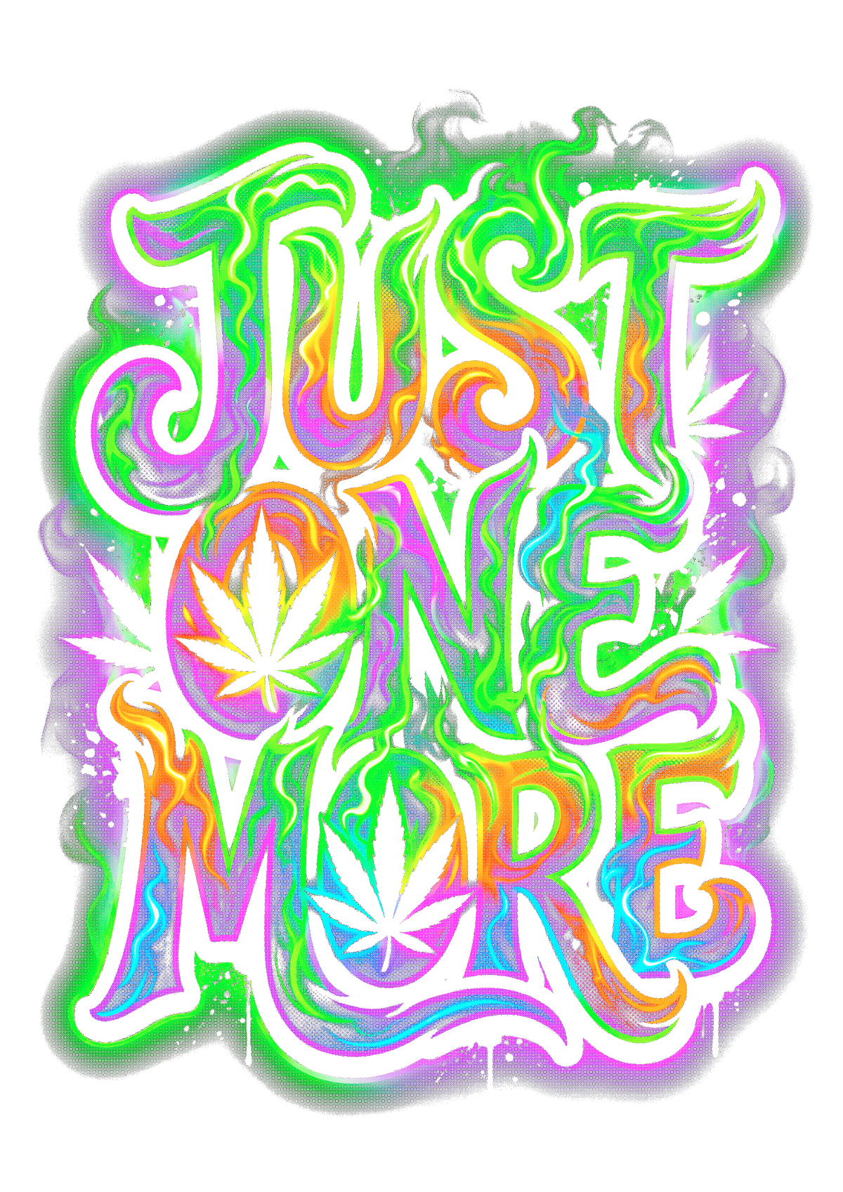 Cannabis 050 Halftone transfer