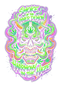 Cannabis 056 Halftone transfer