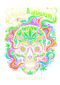 Cannabis 061 Halftone transfer