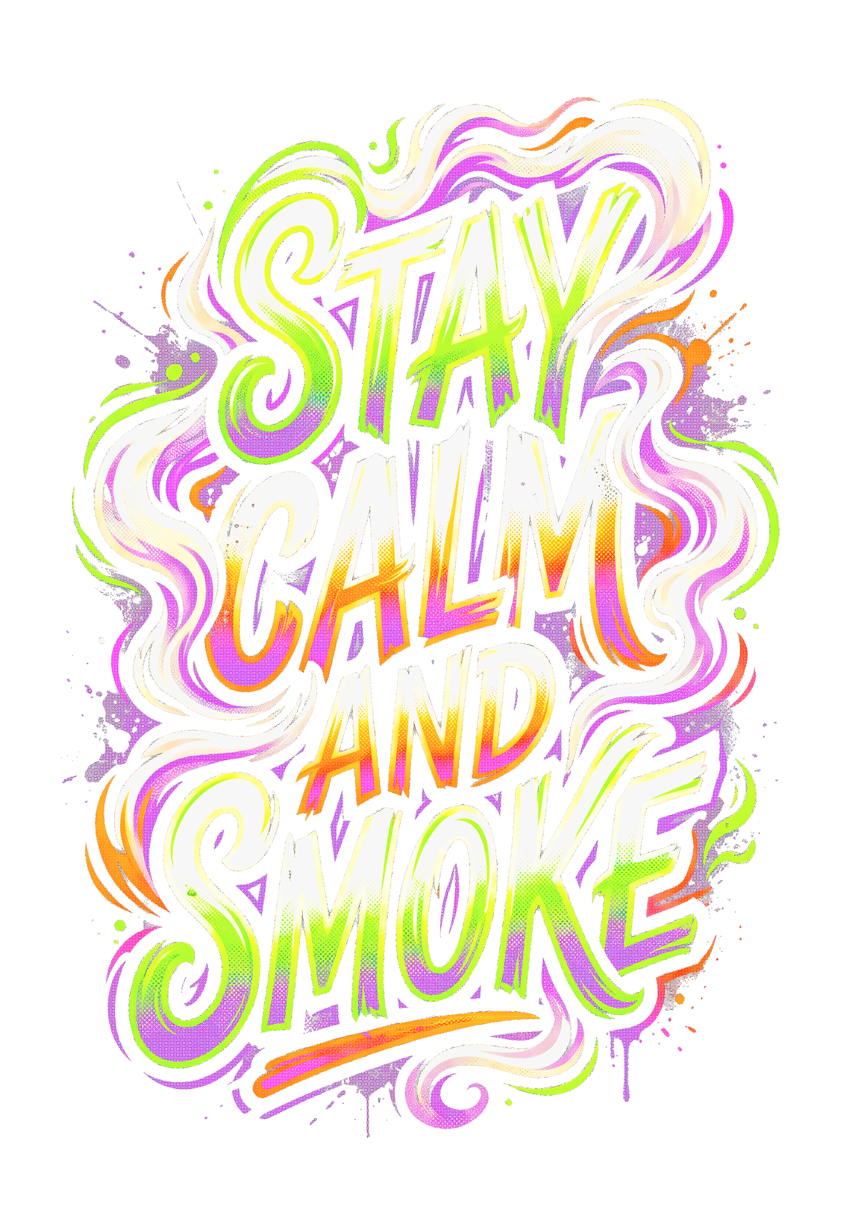 Cannabis 069 Halftone transfer