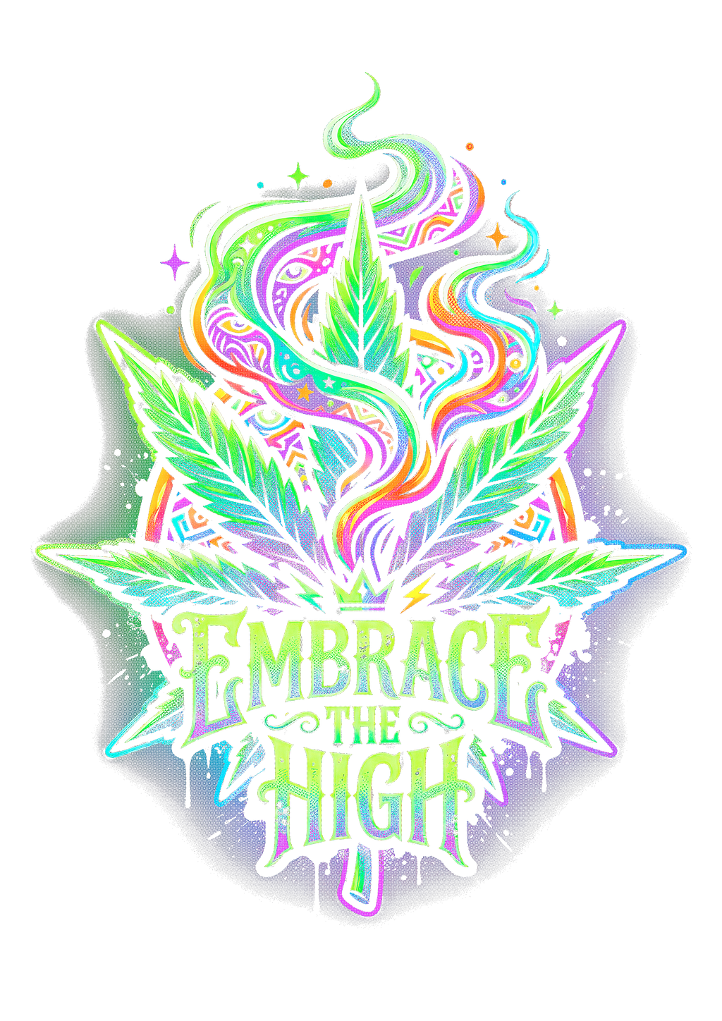 Cannabis 006 Halftone transfer