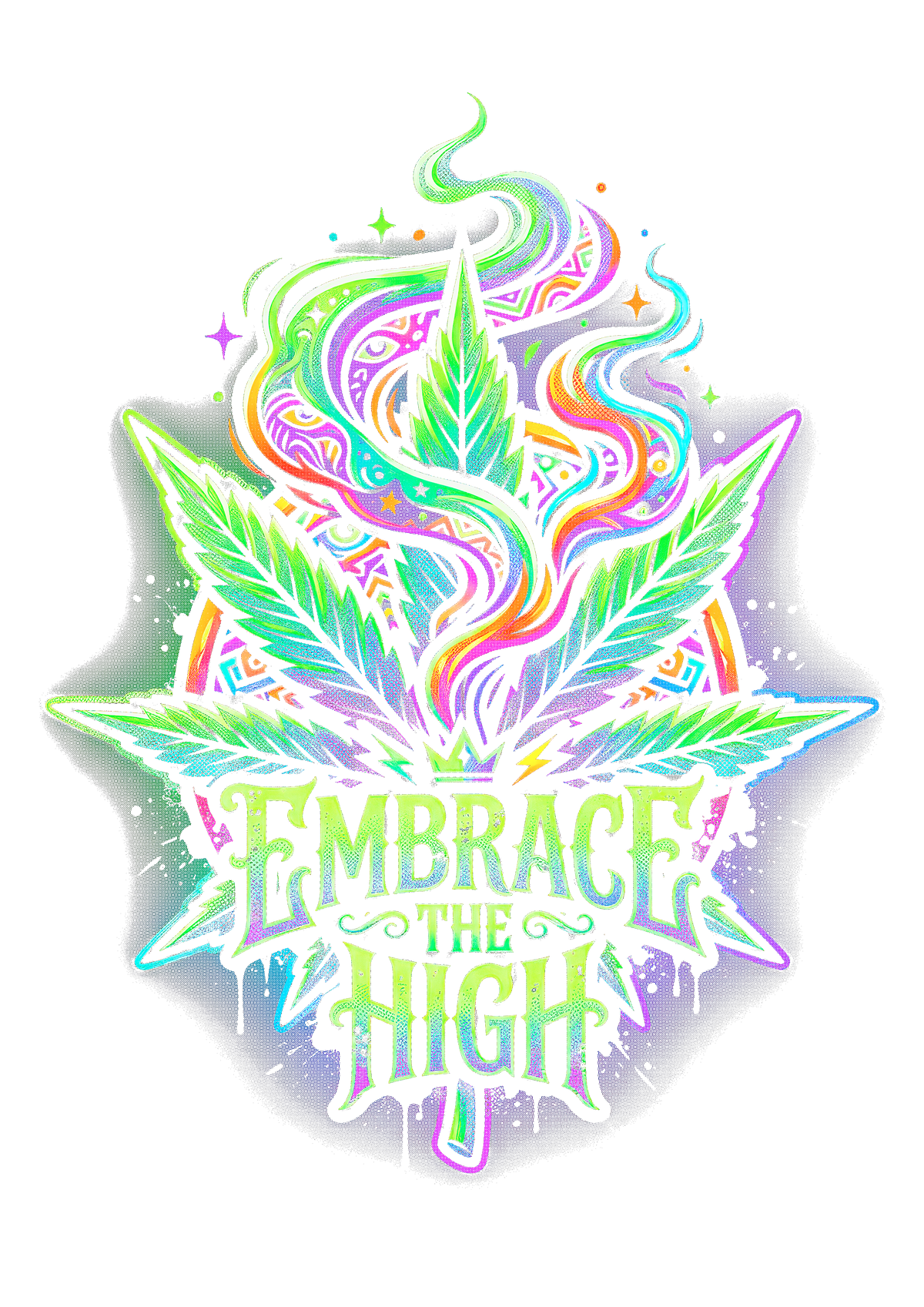 Cannabis 006 Halftone transfer
