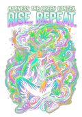 Cannabis 071 Halftone transfer