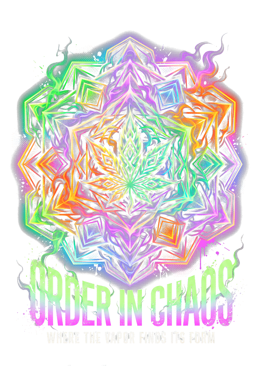 Cannabis 075 Halftone transfer