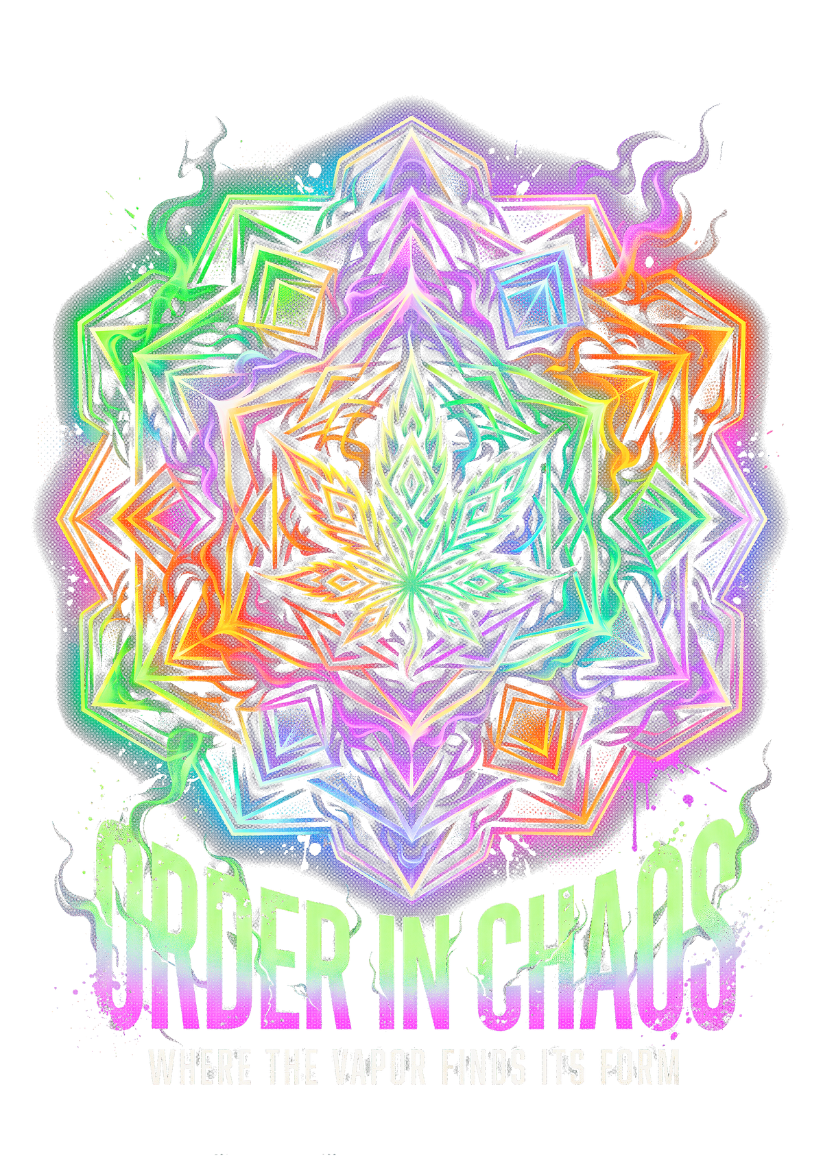 Cannabis 075 Halftone transfer