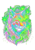 Cannabis 077 Halftone transfer