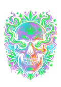 Cannabis 082 Halftone transfer