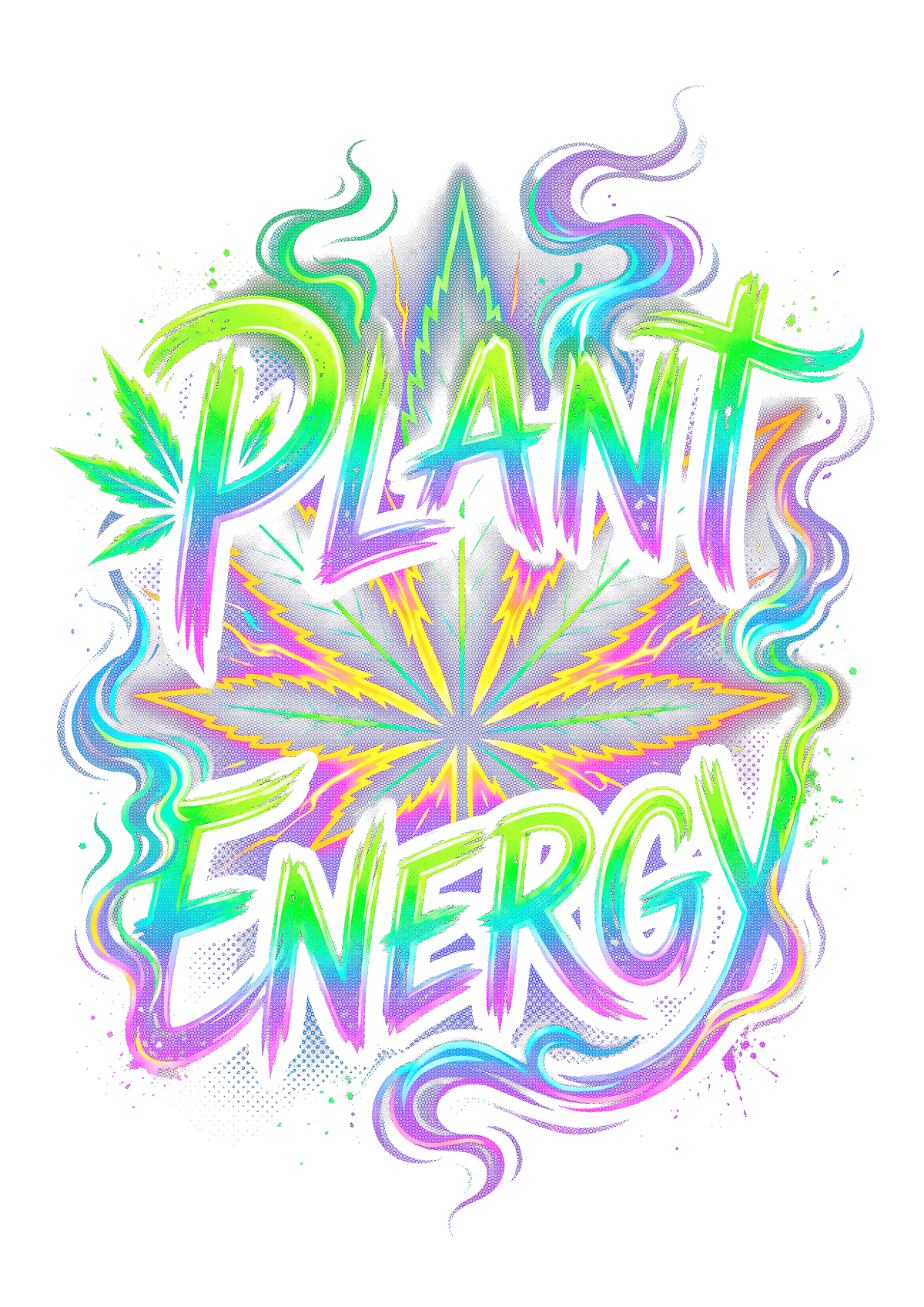 Cannabis 085 Halftone transfer