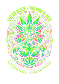Cannabis 090 Halftone transfer