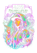 Cannabis 095 Halftone transfer