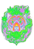 Cannabis 098 Halftone transfer