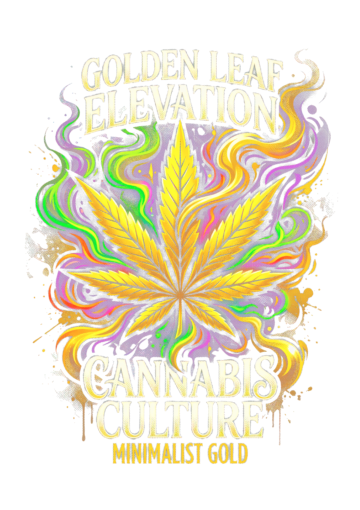 Cannabis 009 shown on a black background