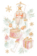Christmas 014 halftone DTF transfer
