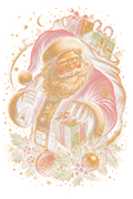 Christmas 016 halftone DTF transfer