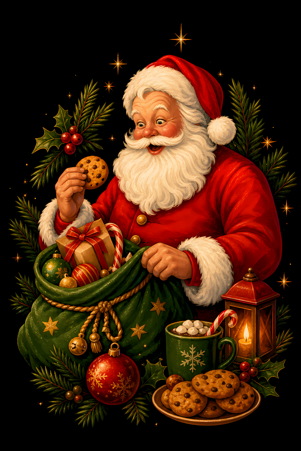 Christmas 013 shown on a black background