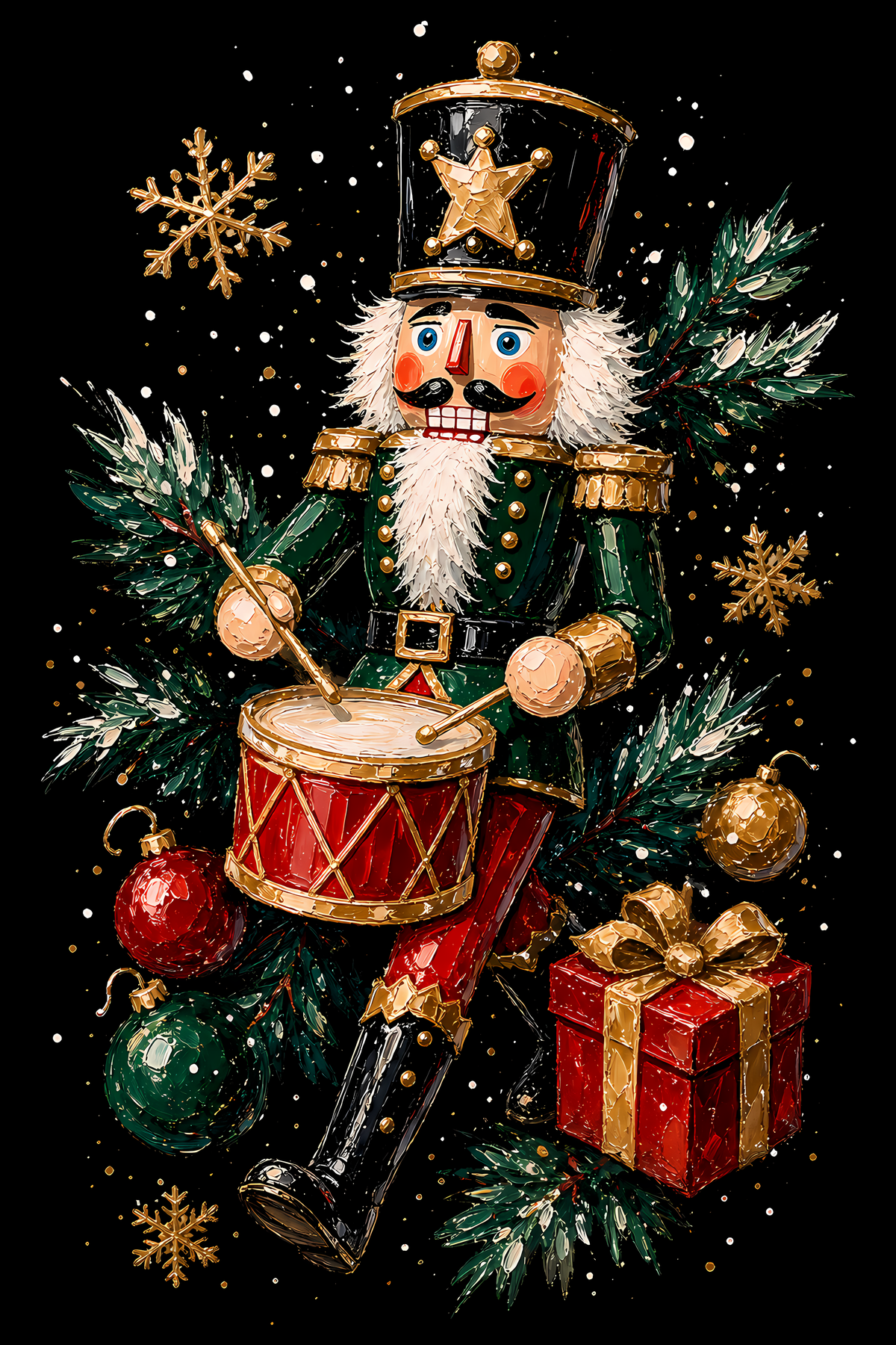 Christmas 014 shown on a black background