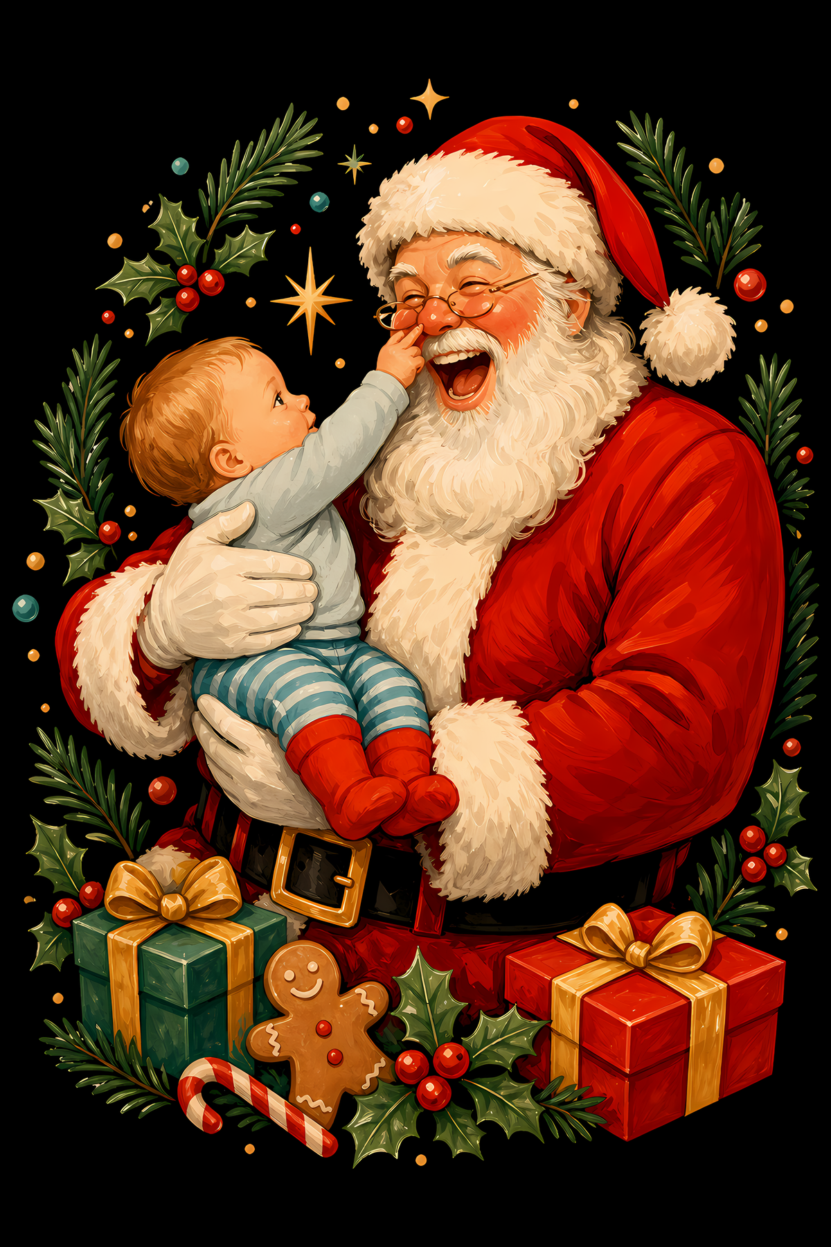 Christmas 015 shown on a black background