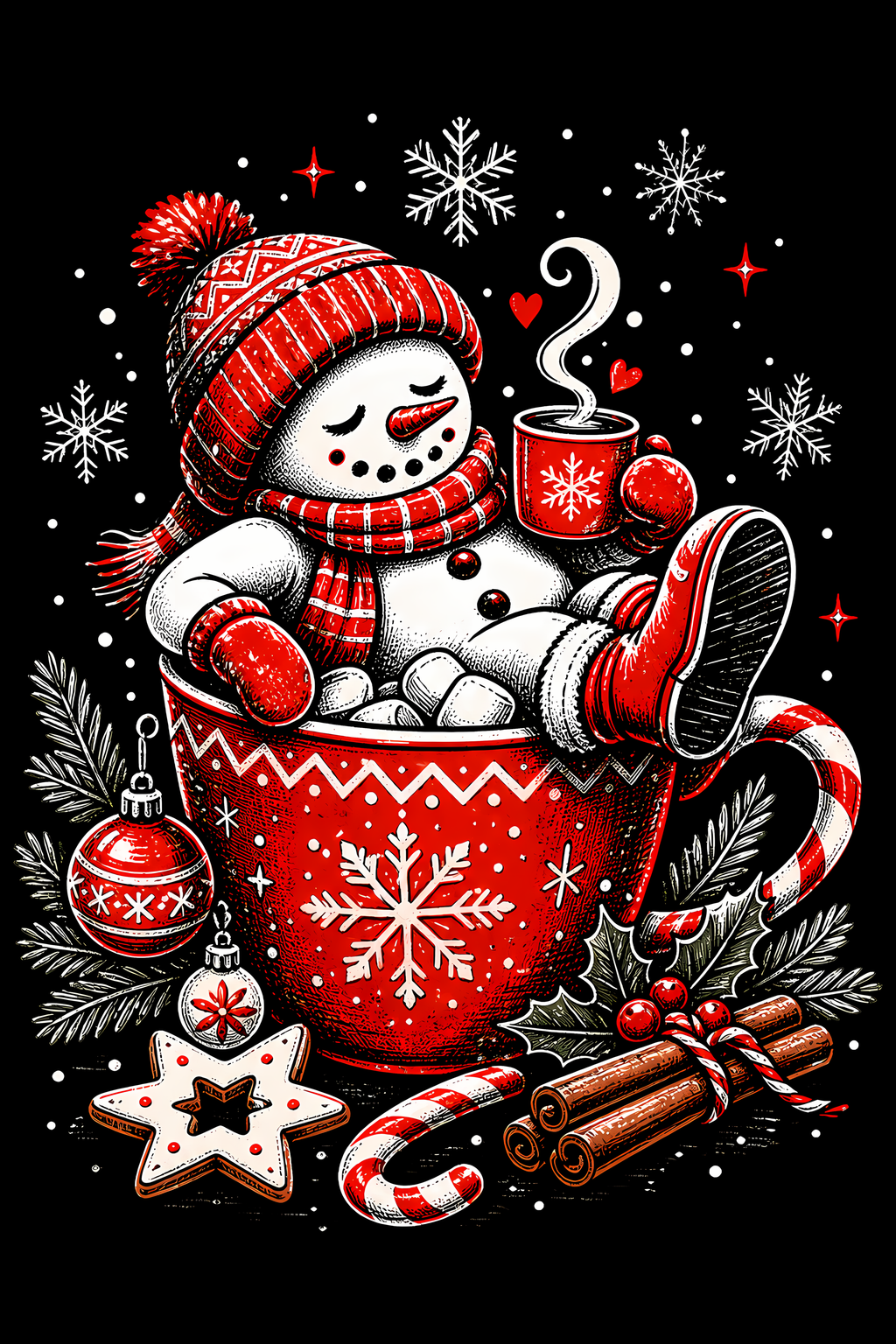 Christmas 046 shown on a black background