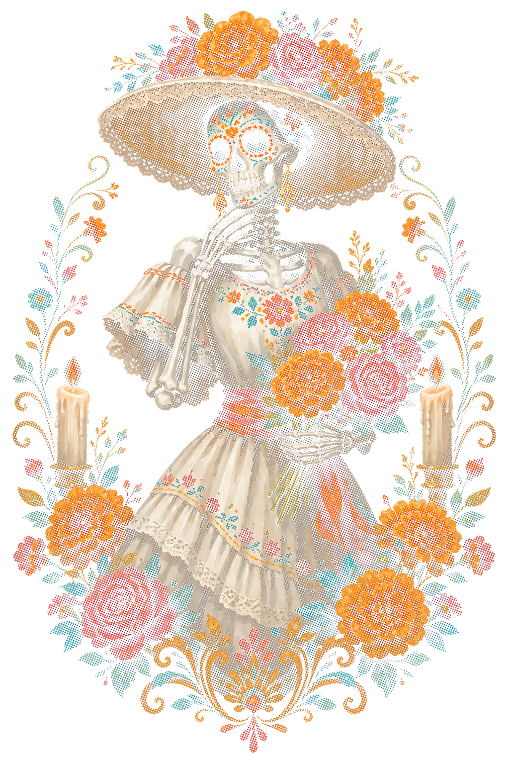 Day Of The Dead 002 shown on a black background