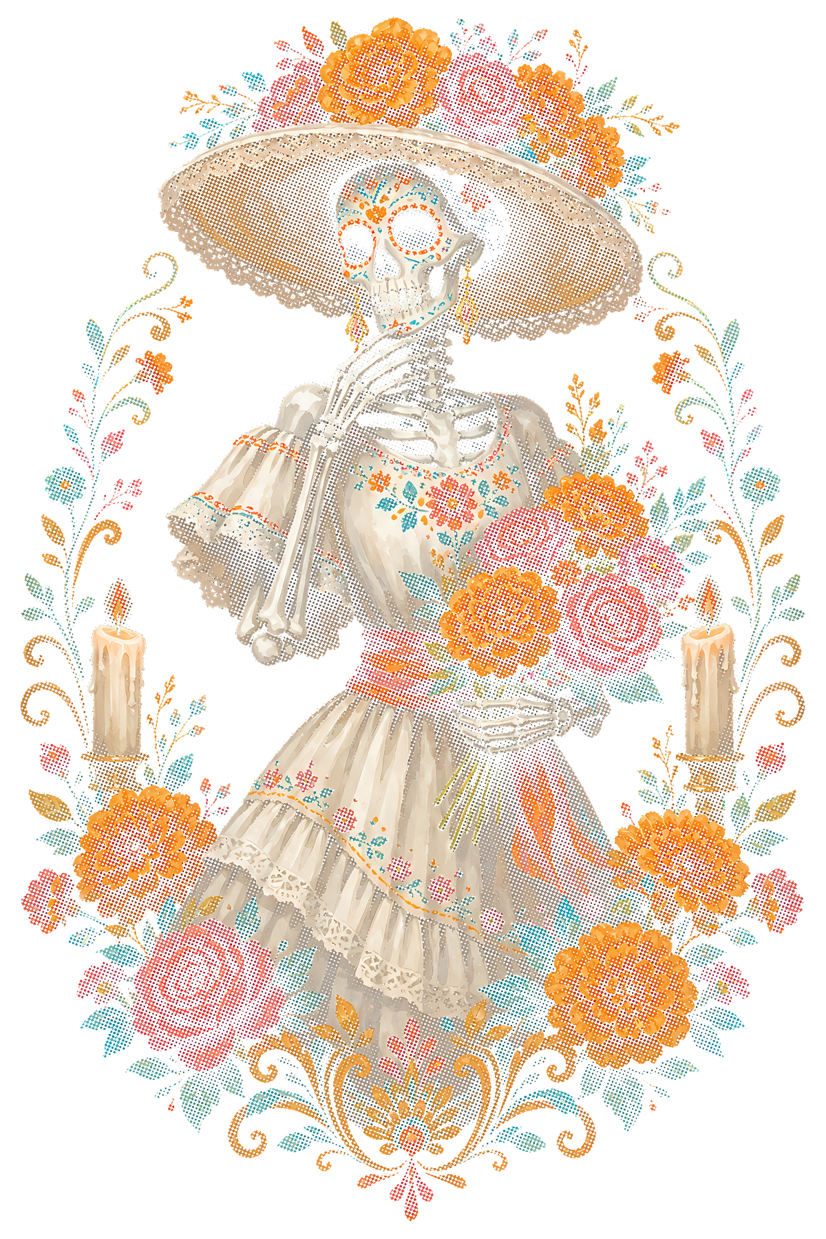 Day Of The Dead 002 shown on a black background