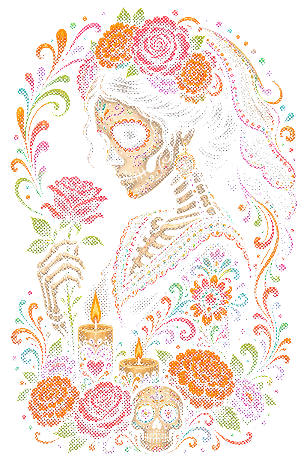 Day Of The Dead 003 shown on a black background
