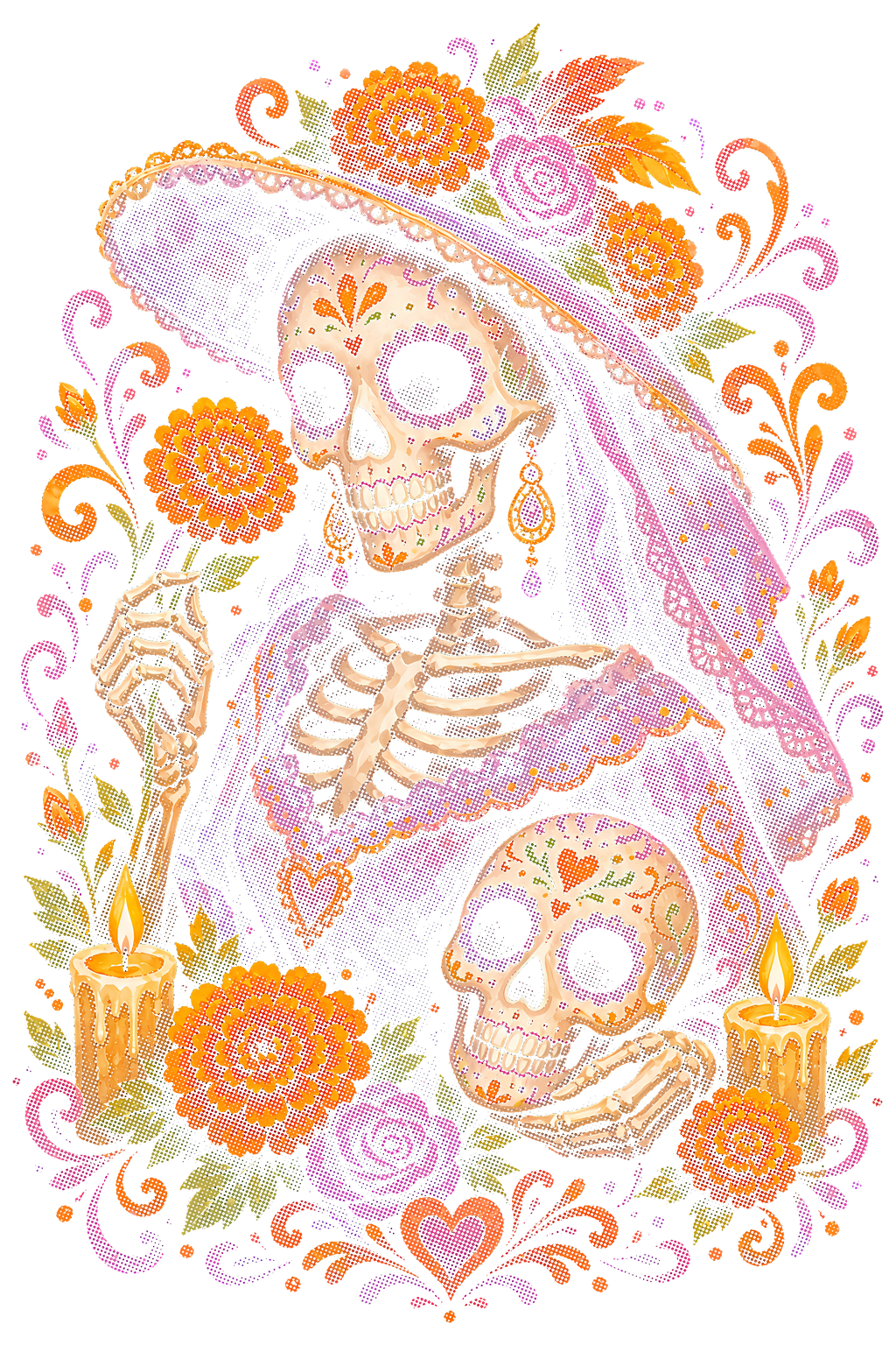 Day Of The Dead 005 shown on a black background