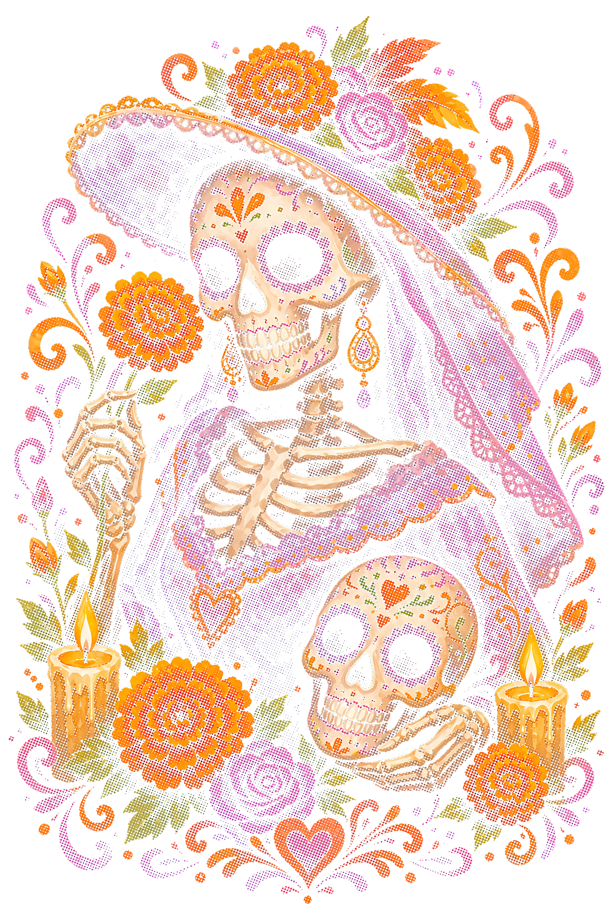 Day Of The Dead 005 shown on a black background