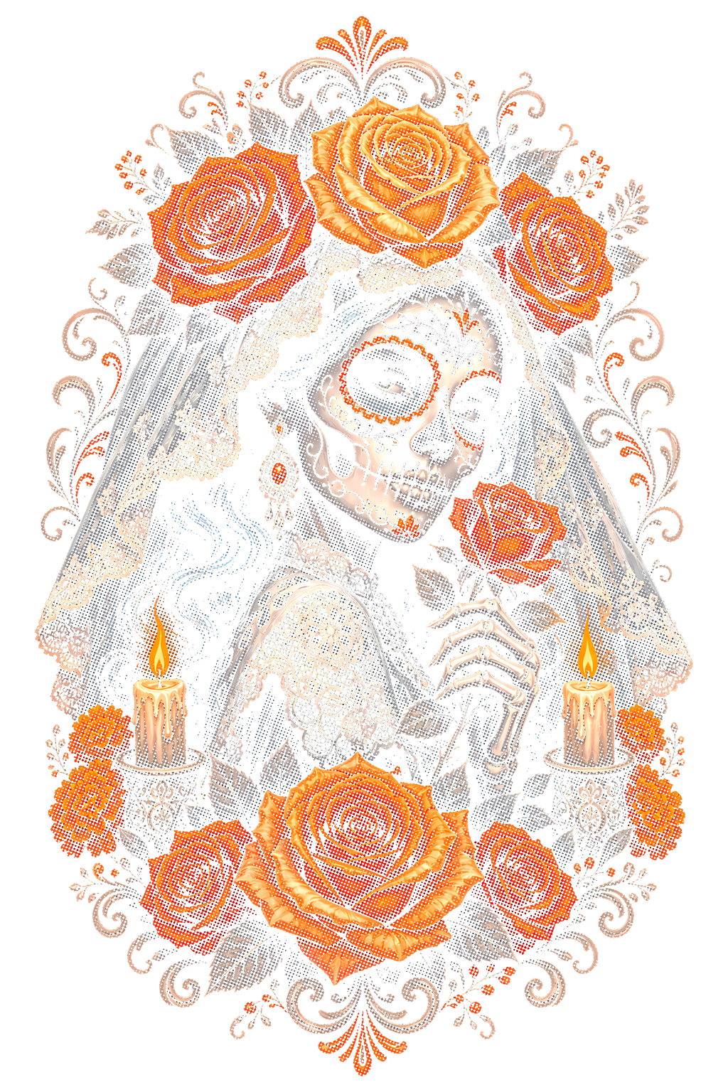 Day Of The Dead 011 shown on a black background