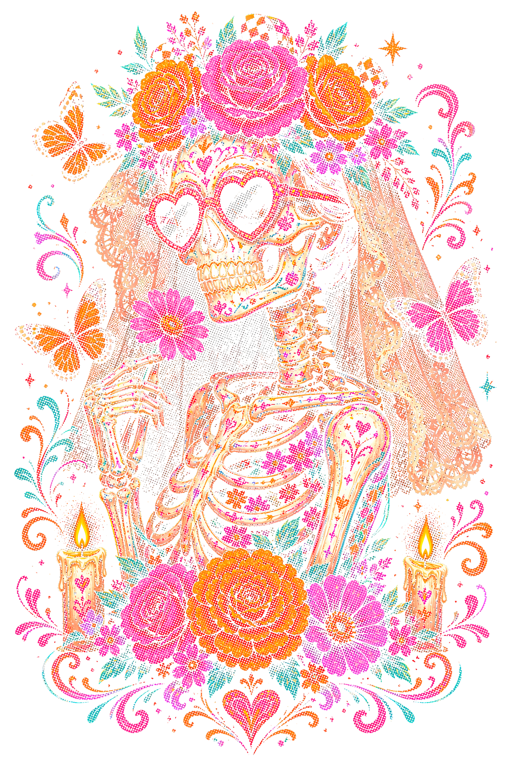 Day Of The Dead 065 shown on a black background