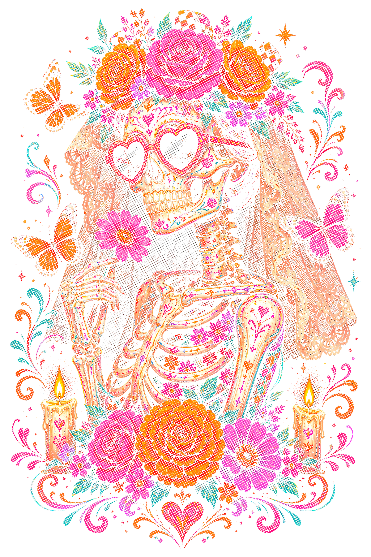 Day Of The Dead 065 shown on a black background