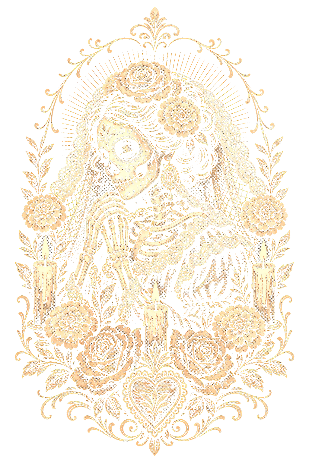 Day Of The Dead 066 shown on a black background