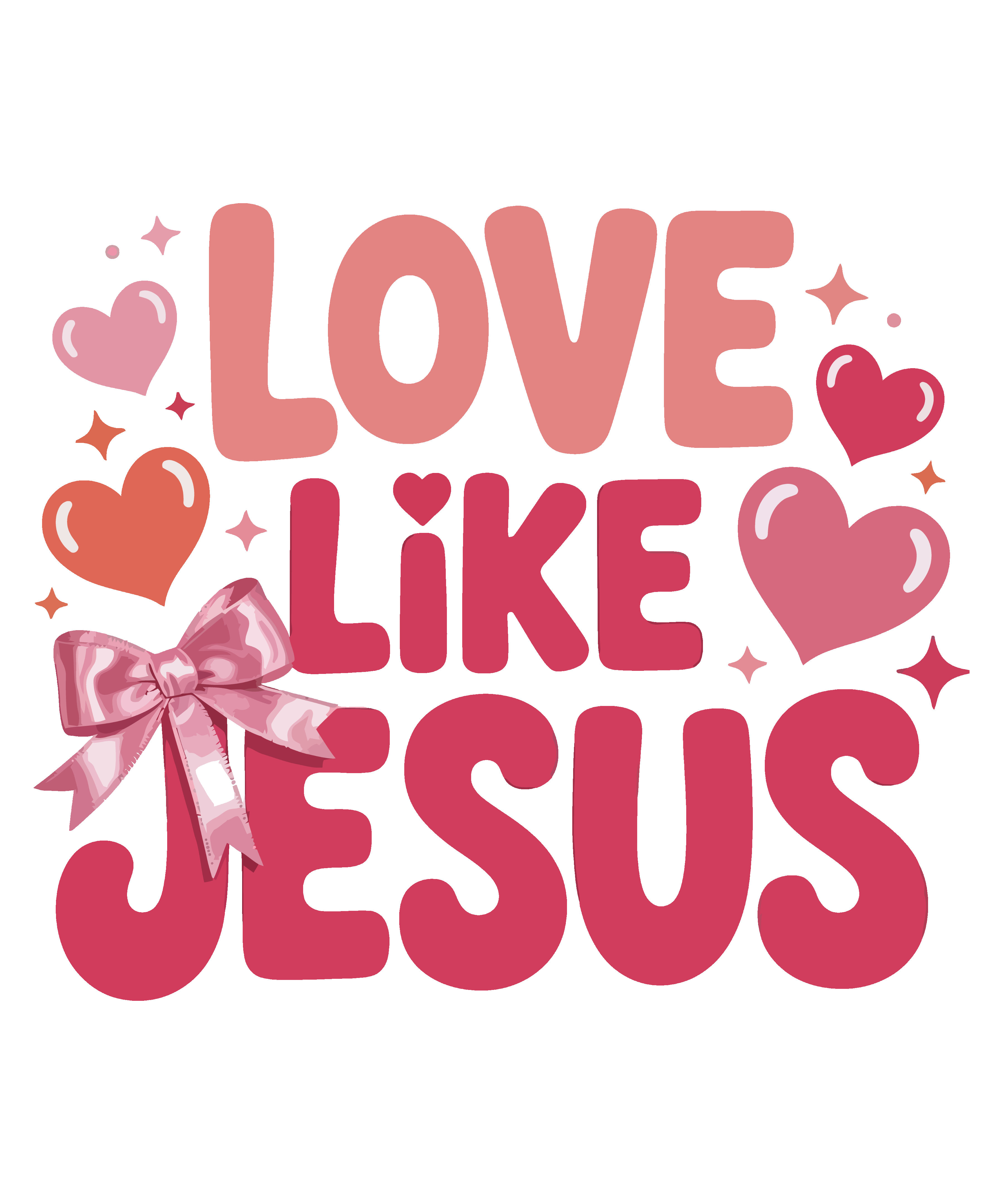 Love Like Jesus (heats & bow)