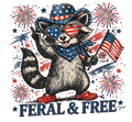 Feral & Free Raccoon