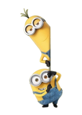 Minions peeking